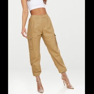 PLT KHAKI CARGO PANTS